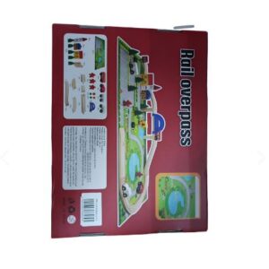 Juego de vías de tren de Madera