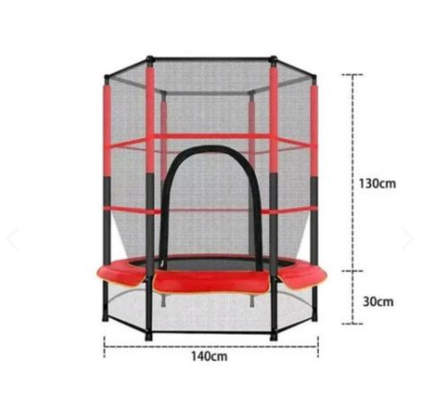Trampolín 130 cm con Red de Seguridad p - Imagen 2
