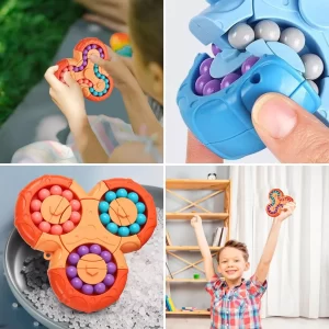 Juguete Sensorial Fidget Cube Spinner