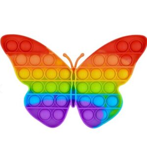 Goma de Silicona Antiansiedad Mariposa