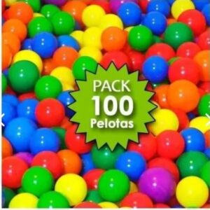 Pack 100 Pelotas Plásticas Para Piscina