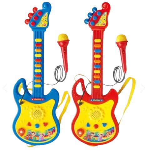 Guitarra Musical Micrófono Juguete - Imagen 2
