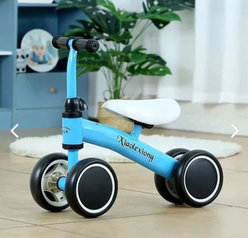 BICICLETA DE APRENDIZAJE 4 RUEDAS NIÑOS