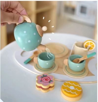 Juego De Te Y Postre Montessori