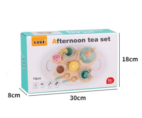 Juego De Te Y Postre Montessori - Imagen 3